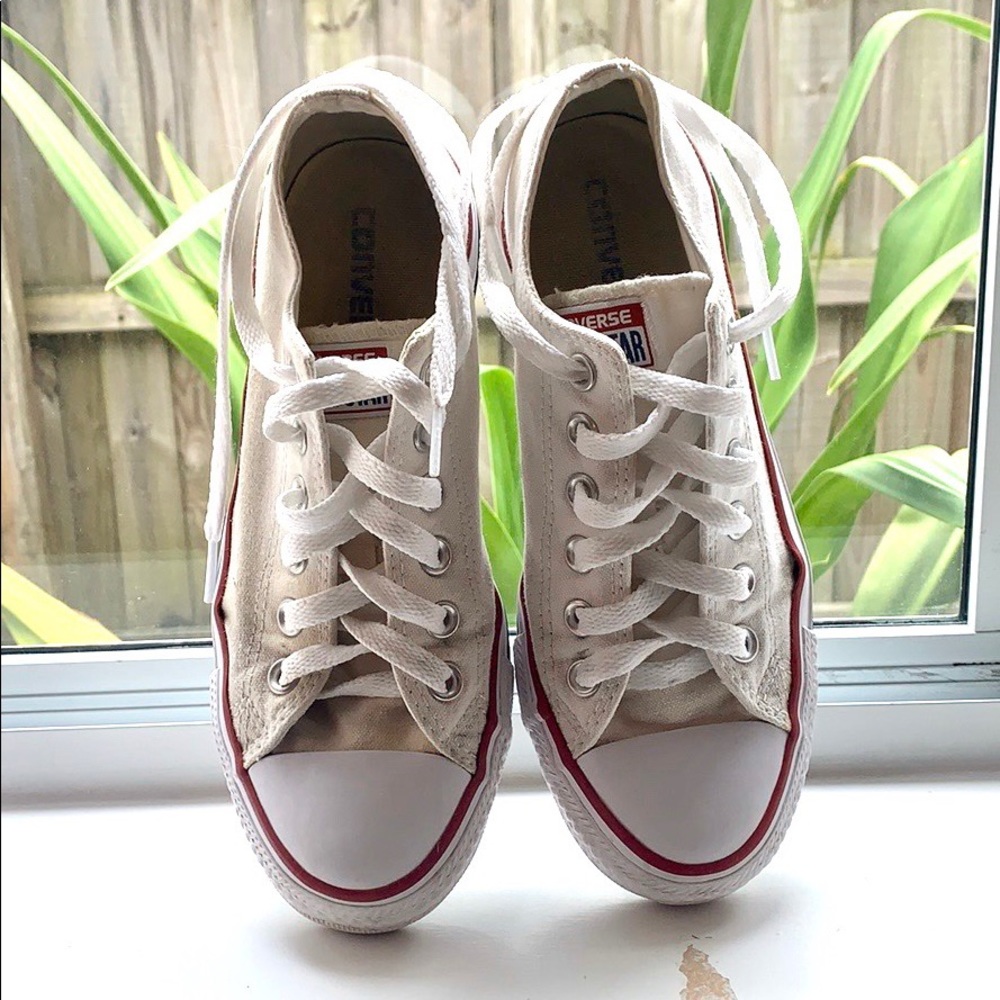 White Converse